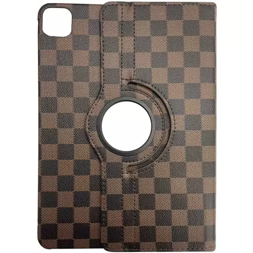 iPad Pro 13 (2024) Portfolio Case Checker Brown